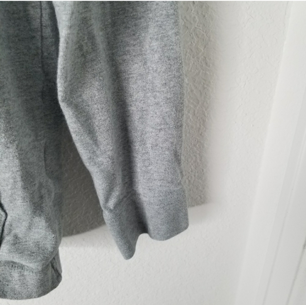 Nike Kids Grey Long Sleeve Full Zip Hoodie Size Large - Picture 6 of 10